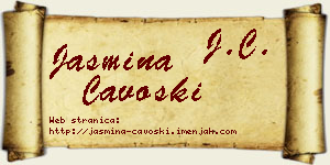 Jasmina Čavoški vizit kartica